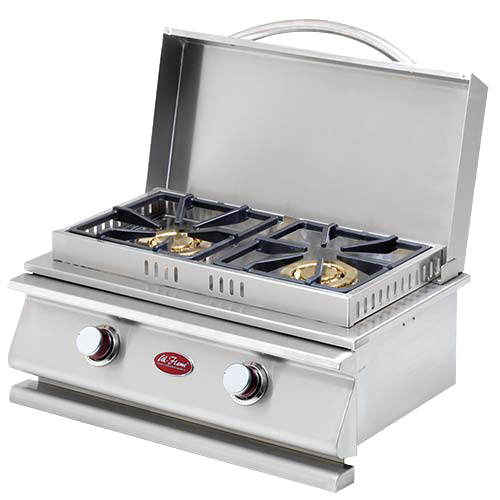 DELUXE DOUBLE SIDE BY SIDE BURNER